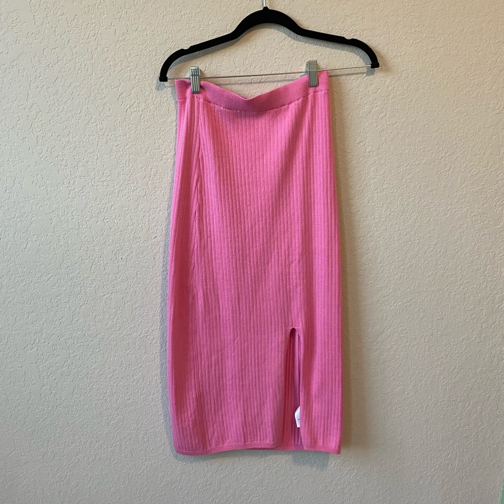 NWOT Free People Ribbed Skirt